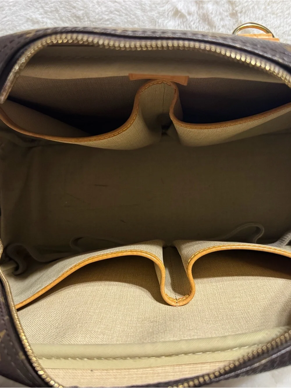 Louis Vuitton Interior Canvas with Vachetta Leather Trim Deauville